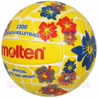 Мяч для пляжного волейбола Molten V5B1300-FY
Волейбольный мяч Molten Beach имеет. . фото 3