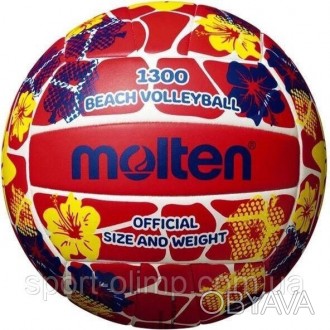 Мяч для пляжного волейбола Molten V5B1300-FR
Волейбольный мяч Molten Beach имеет. . фото 1
