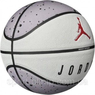 Мяч баскетбольный Nike JORDAN PLAYGROUND 2.0 8P DEFLATED CEMENT GREY/WHITE/BLACK. . фото 3