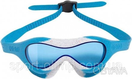 Очки для плавания Arena SPIDER KIDS MASK серый, голубой OSFM 004287-903 детские
. . фото 1