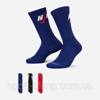 Шкарпетки Nike практичні та стильні шкарпетки для активних занять спортом і для . . фото 3