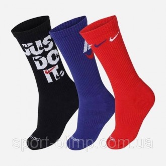 Шкарпетки Nike практичні та стильні шкарпетки для активних занять спортом і для . . фото 2