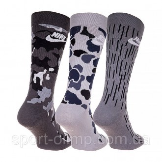Шкарпетки Nike пропонують високу якість матеріалів, чудову посадку на нозі та фу. . фото 3