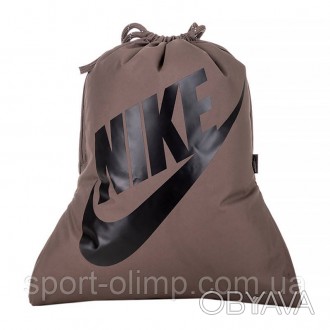 Рюкзак - сумка Nike NK HERITAGE DRAWSTRING Коричневий One size (7dDC4245-004 One. . фото 1