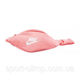 Сумка на пояс Nike NK HERITAGE S WAISTPACK Рожевий One size (7dDB0488-611 One si. . фото 5