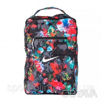 Спортивная сумка Nike NK STASH SHOE BAG - AOP Разноцветный One size (7dDV3087-01. . фото 1