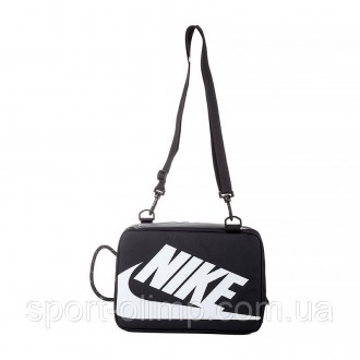 Спортивная сумка Nike NK SHOE BOX BAG SMALL - PRM Черный One size (7dDV6092-010 . . фото 2