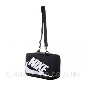 Спортивная сумка Nike NK SHOE BOX BAG SMALL - PRM Черный One size (7dDV6092-010 . . фото 5