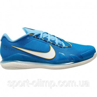 Кросівки для тенісу Nike Court Air Zoom Vapor Pro з максимальним комфортом для г. . фото 2
