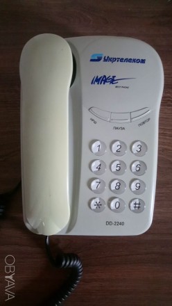 Продам стаціонарний дротяний кнопочний телефон Image. Давно не користувались, ал. . фото 2