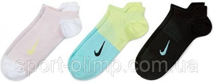 Шкарпетки Nike Everyday Plus забезпечують комфорт під час тренування завдяки дод. . фото 2