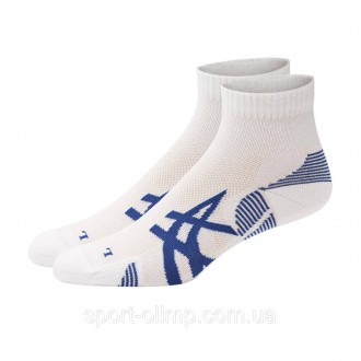 Спортивні унісекс-шкарпетки Asics CUSHIONING 2-pack підійдуть для бігового спорт. . фото 2