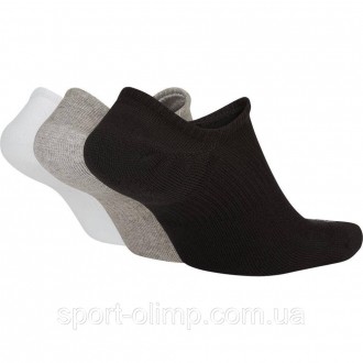 Шкарпетки Nike Everyday Plus Cushioned Socks виготовлені з м'якої вологовідвідно. . фото 3