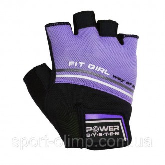 Рукавички для фітнесу та важкої атлетики Power System PS-2920 Fit Girl Evo Purpl. . фото 5