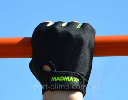 Рукавички для фітнесу та важкої атлетики MadMax MFG-251 Rainbow Green M
Призначе. . фото 10