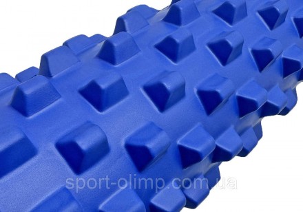 Упражнения с массажным роликом Grid Roller EasyFit PRO позволяют расслабить мышц. . фото 3