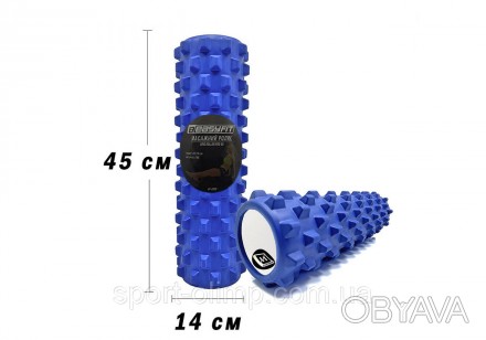 Упражнения с массажным роликом Grid Roller EasyFit PRO позволяют расслабить мышц. . фото 1