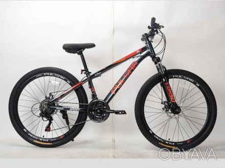 Велосипед Спортивний CORSO «PULSAR» 26"" дюймів PL-26707 (1) рама алюмінієва 13’. . фото 1