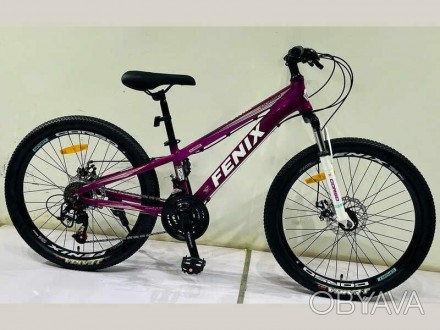 Велосипед Спортивний Corso 24"" дюйми «Fenix» FX-24459 (1) рама алюмінієва 11’’,. . фото 1