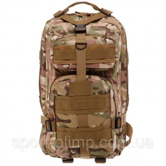 Практичний та місткий тактичний штурмовий рюкзак, що має два основні відділення . . фото 3