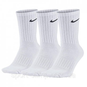 Шкарпетки Nike Everyday Lightweight Crew 3-pack white — SX7676-100 мають популяр. . фото 2