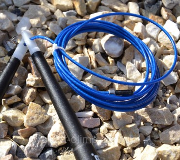 Скакалка скоростная Power System PS-4033 Crossfit Jump Rope Blue (2,8м.)
Назначе. . фото 7