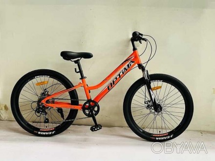 Велосипед Спортивний Corso «OPTIMA» 24"" дюйми TM-24215 (1) рама алюмінієва 11''. . фото 1