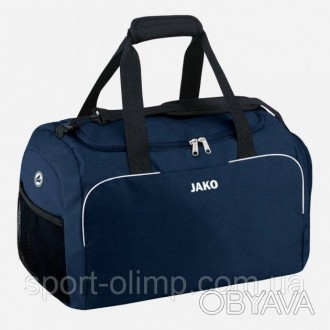 Сумка Jako Classico Junior 60L темно-синій 55x35x32см 1950-09DB1
Спортивна сумка. . фото 1