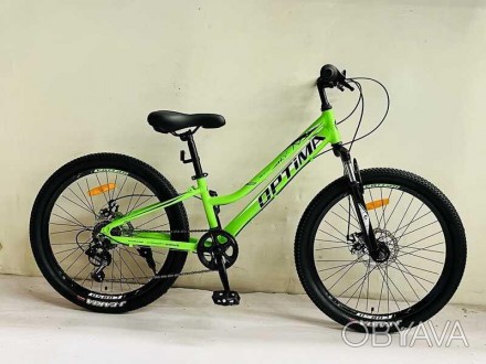 Велосипед Спортивний Corso «OPTIMA» 24"" дюйми TM-24326 (1) рама алюмінієва 11''. . фото 1