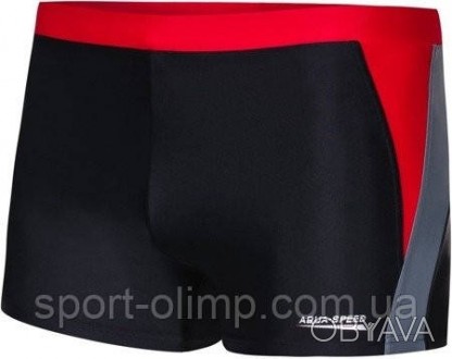 Плавательные шорты средней длины Dario изготовлены из ткани Vita с повышенной ст. . фото 1