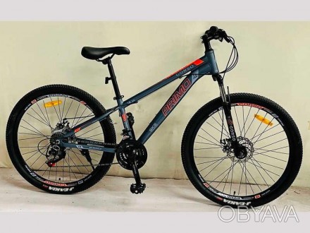 Велосипед Спортивний CORSO «PRIMO» 26"" дюймів RM-26808 (1) рама алюмінієва 13``. . фото 1