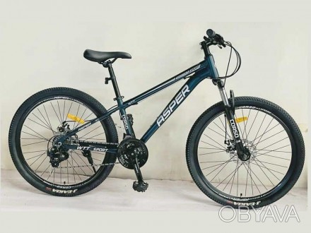 Велосипед Спортивний CORSO «ASPER» 26"" дюймів SP-26822 (1) рама алюмінієва 13’’. . фото 1