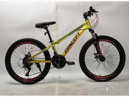 Велосипед Спортивний Corso 24"" дюймів «Concept» CP-24166 (1) рама алюмінієва 11. . фото 1