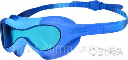 Легкая и безопасная маска для плавания для детей от 2 до 5 лет, изготовлена из м. . фото 1