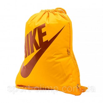 Рюкзак-сумка Nike NK HERITAGE DRAWSTRING Оранжевый One size (7dDC4245-717 One si. . фото 5