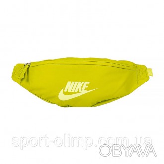 Сумка на пояс Nike NK NK HERITAGE WAISTPACK - FA21 Салатовий One size (7dDB0490-. . фото 1