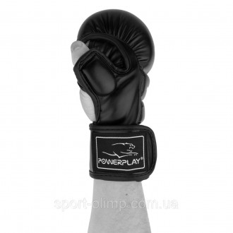 Перчатки для MMA PowerPlay 3026 Черные XS
Назначение: для тренировок по единобор. . фото 4