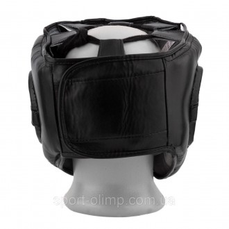 Боксерский шлем тренировочный PowerPlay 3067 з бампером PU + Amara Черный M
Назн. . фото 7