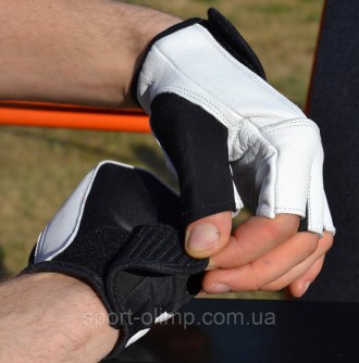 Перчатки для фитнеса MadMax MFG-444 Fitness White L
Назначение: Перчатка предназ. . фото 9