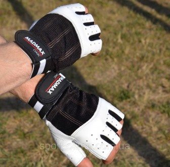 Перчатки для фитнеса и тяжелой атлетики MadMax MFG-248 Clasic White XXL
Назначен. . фото 7