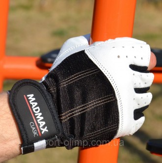 Перчатки для фитнеса и тяжелой атлетики MadMax MFG-248 Clasic White XXL
Назначен. . фото 6