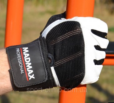 Перчатки для фитнеса MadMax MFG-269 Professional White M
Назначение: Перчатки пр. . фото 6