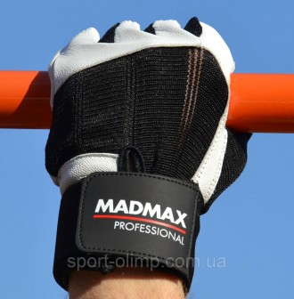 Перчатки для фитнеса MadMax MFG-269 Professional White M
Назначение: Перчатки пр. . фото 10