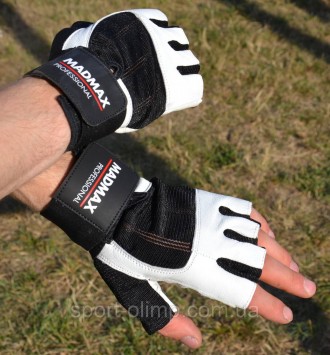 Перчатки для фитнеса MadMax MFG-269 Professional White M
Назначение: Перчатки пр. . фото 7