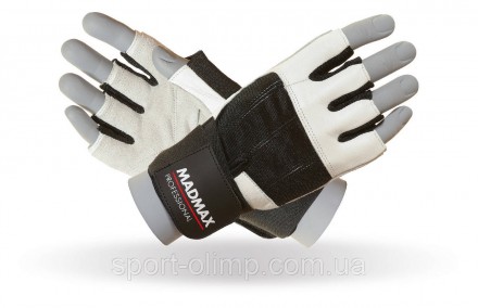 Перчатки для фитнеса MadMax MFG-269 Professional White M
Назначение: Перчатки пр. . фото 2