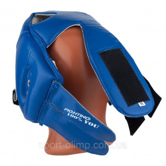 Боксерский шлем тренировочный PowerPlay 3084 синий XL
Назначение:
Открытый турни. . фото 7