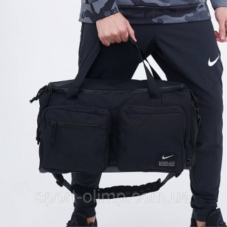 Спортивна сумка Nike NK UTILITY M POWER DUFF Чорний One size (7dCK2792-010 One s. . фото 7