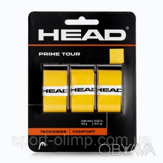 Обмотка Head Prime Tour yellow 285-621y
Намотка Hed - це еластична накладка, обр. . фото 1