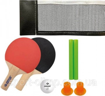 Мини-набор для настольного тенниса от Donic-Schildkröt – это гибкое развлечение . . фото 3