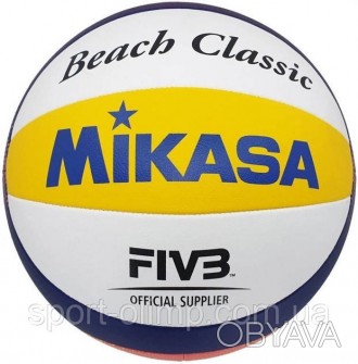 М'яч для пляжного волейбола Mikasa BV551
Mikasa BV551C Volleyball - це вибір. . фото 1